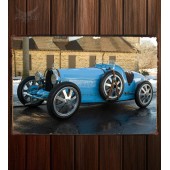 Металлическая табличка Bugatti Type 39A